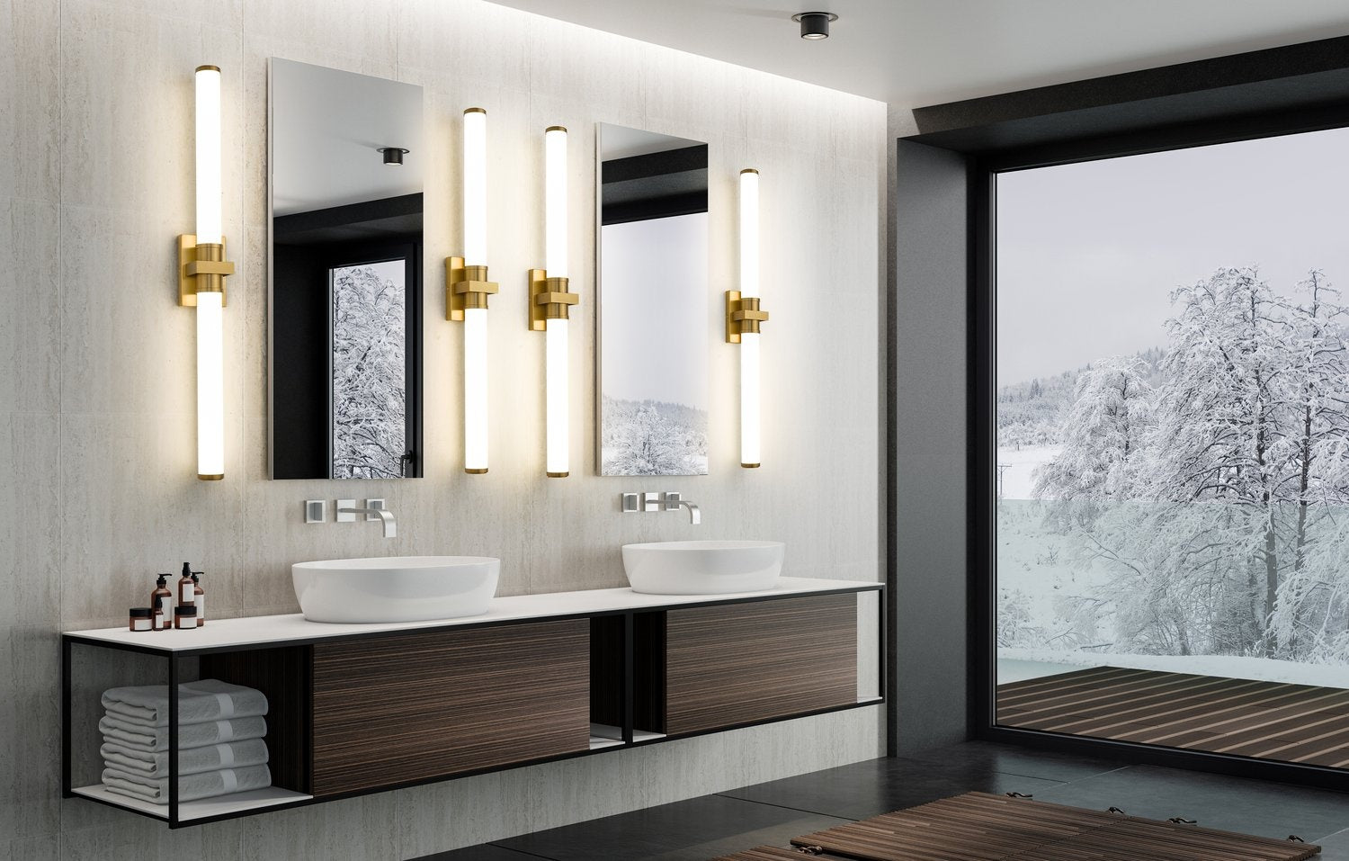 Z-LITE, IDRIS VANITY, VANITY LIGHT