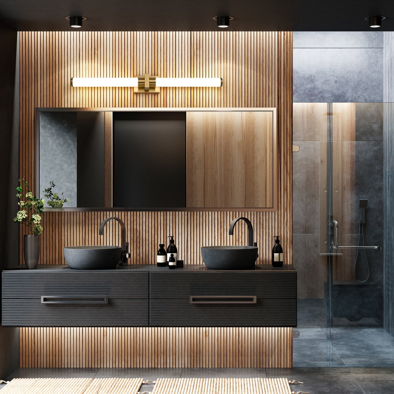 Z-LITE, IDRIS VANITY, VANITY LIGHT