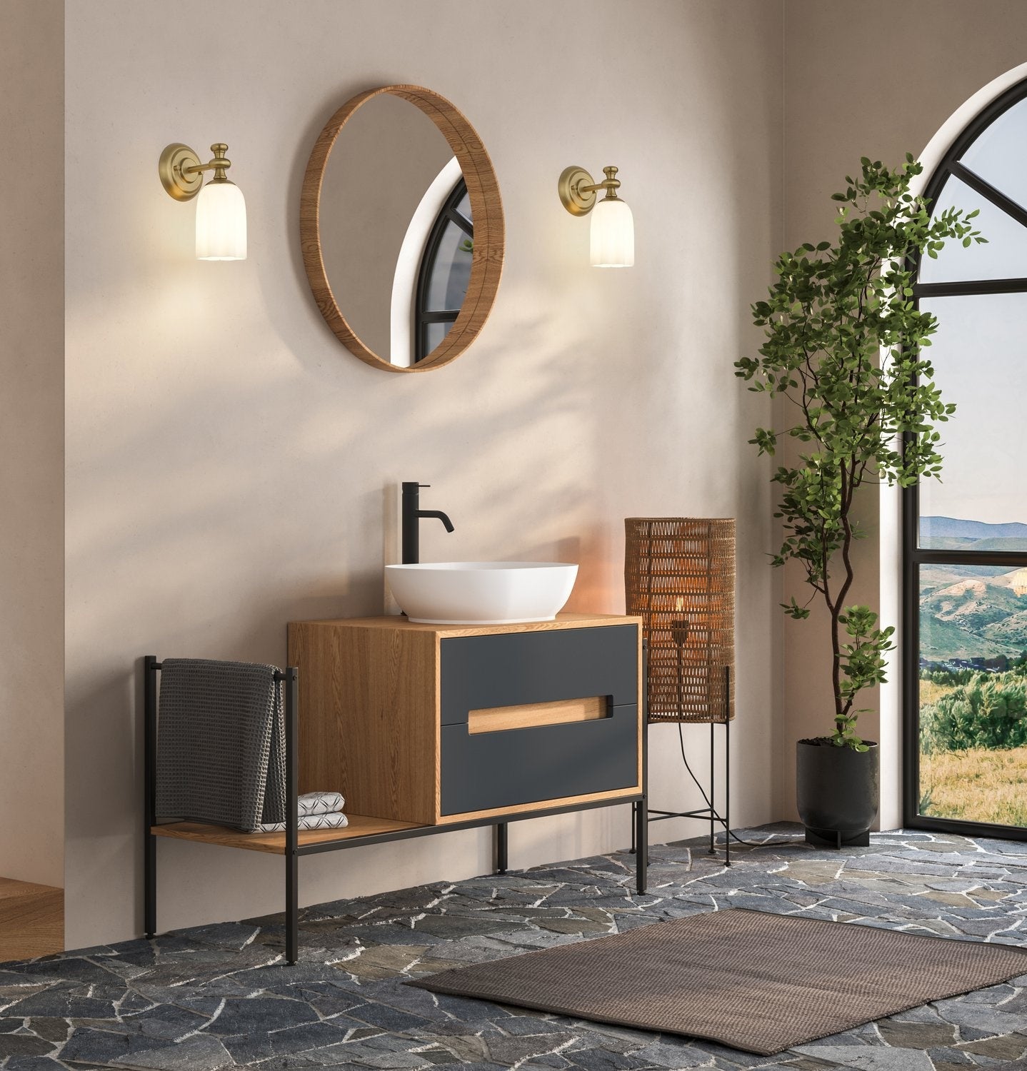 Z-LITE, ORION WALL SCONCE, WALL SCONCES