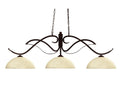 Z-LITE, PHOENIX 3 LIGHT BILLIARD, LINEAR LIGHT