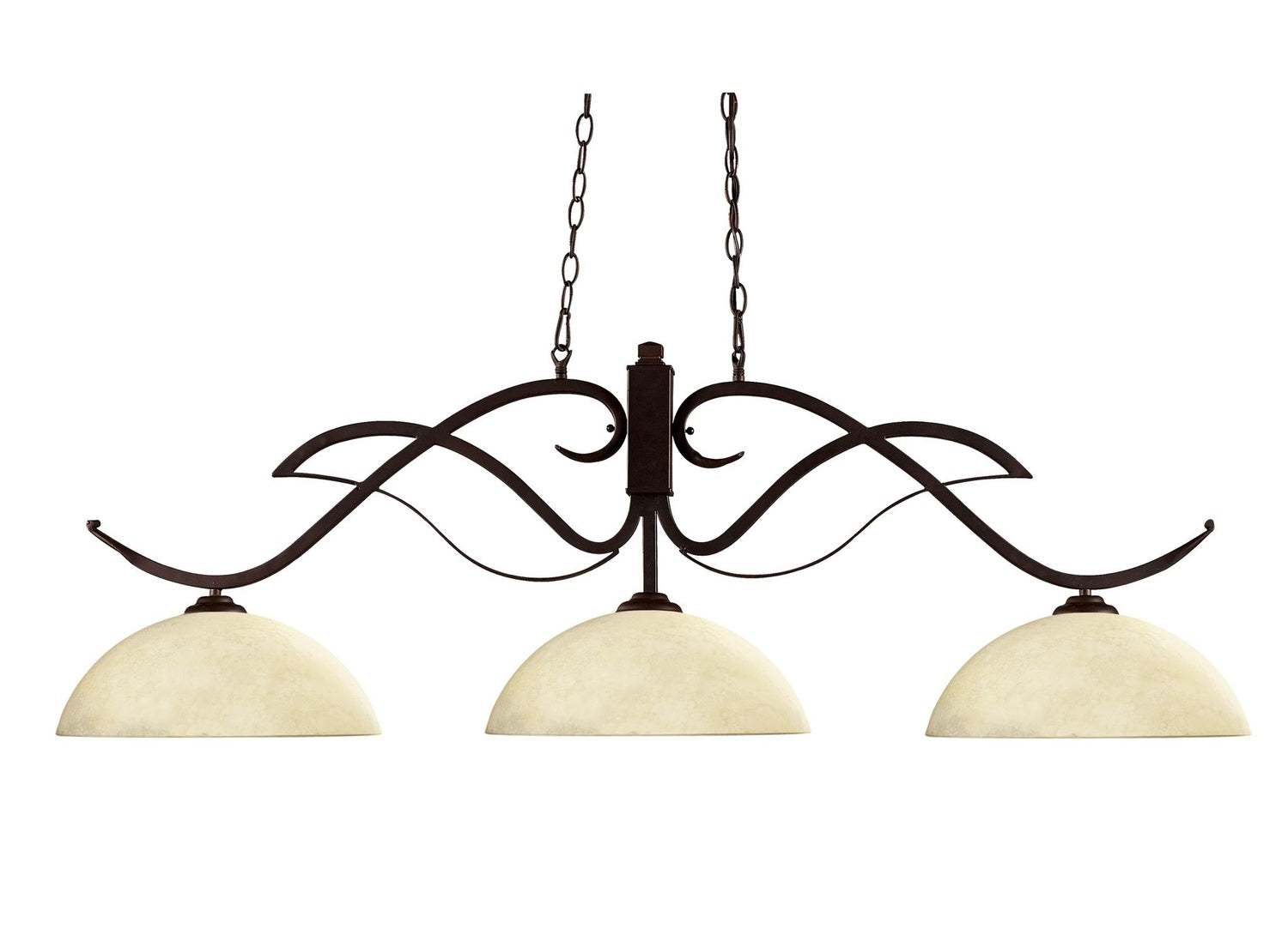 Z-LITE, PHOENIX 3 LIGHT BILLIARD, LINEAR LIGHT
