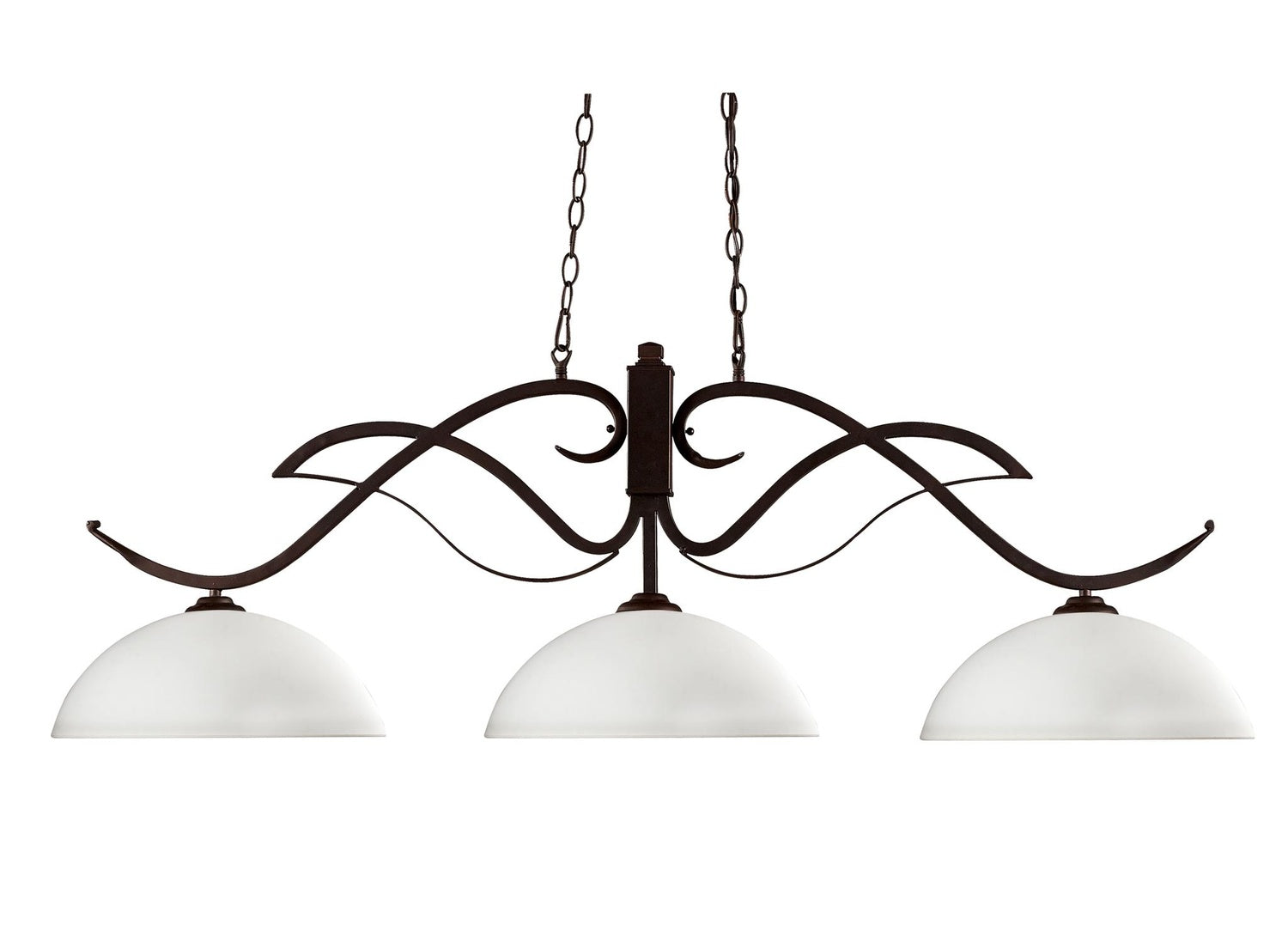 Z-LITE, PHOENIX 3 LIGHT BILLIARD, LINEAR LIGHT