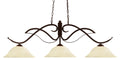 Z-LITE, PHOENIX 3 LIGHT BILLIARD, LINEAR LIGHT