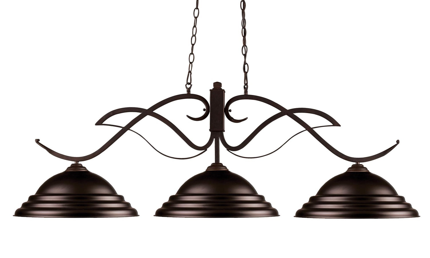 Z-LITE, PHOENIX 3 LIGHT BILLIARD, LINEAR LIGHT