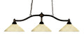 Z-LITE, CHANCE 3 LIGHT BILLIARD, LINEAR LIGHT