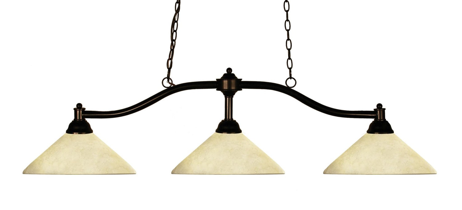 Z-LITE, CHANCE 3 LIGHT BILLIARD, LINEAR LIGHT