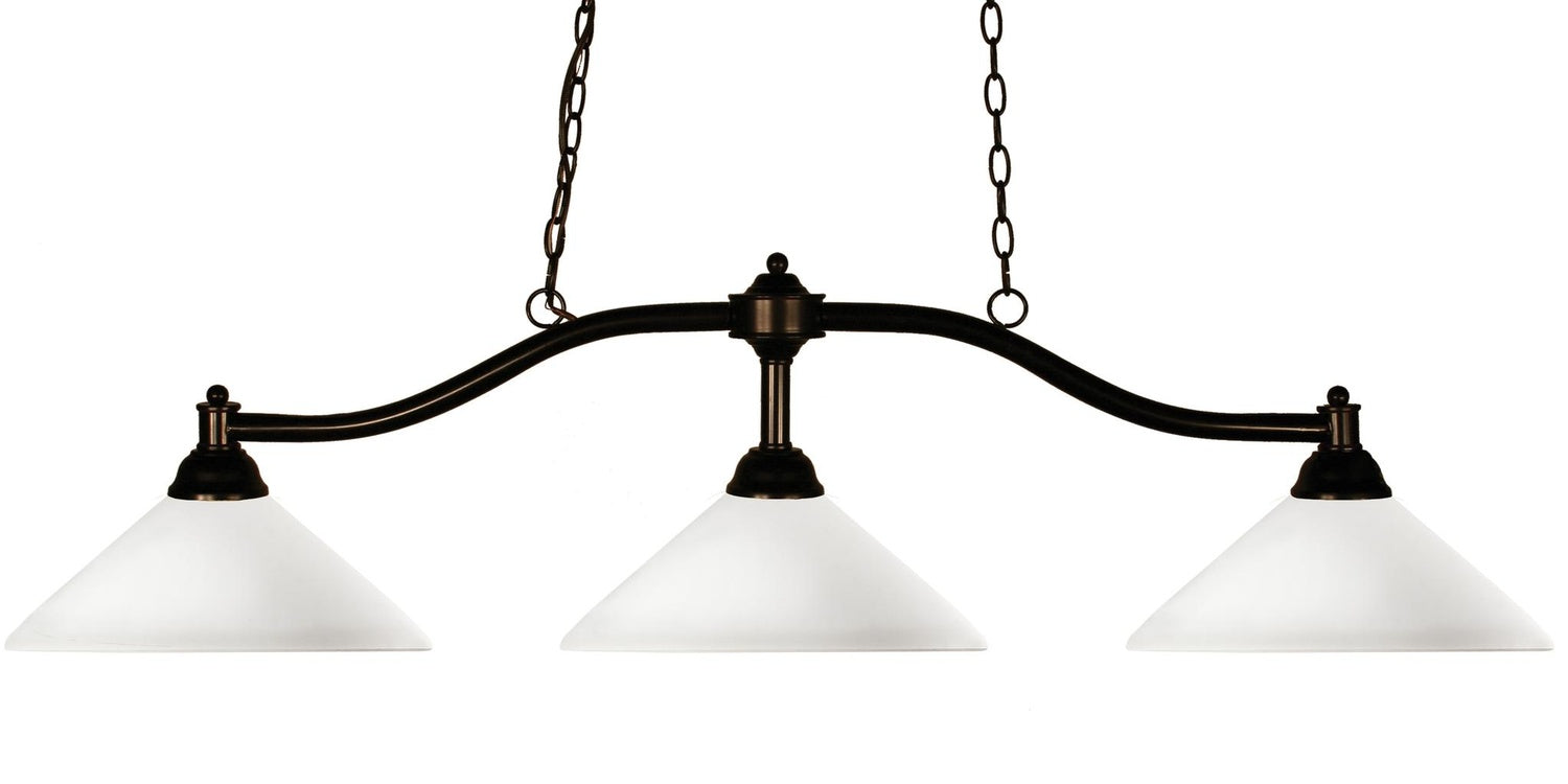 Z-LITE, CHANCE 3 LIGHT BILLIARD, LINEAR LIGHT
