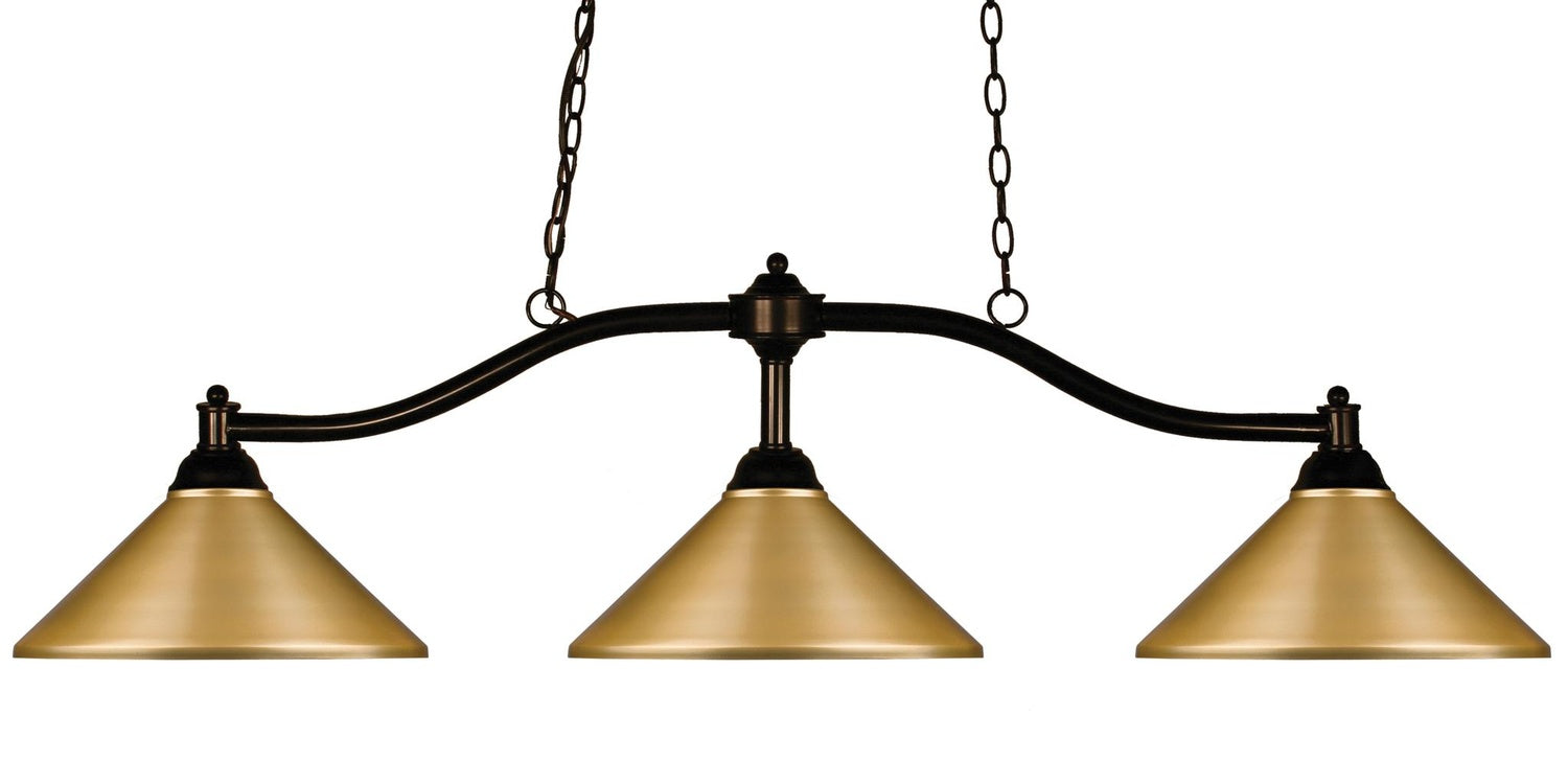 Z-LITE, CHANCE 3 LIGHT BILLIARD, LINEAR LIGHT