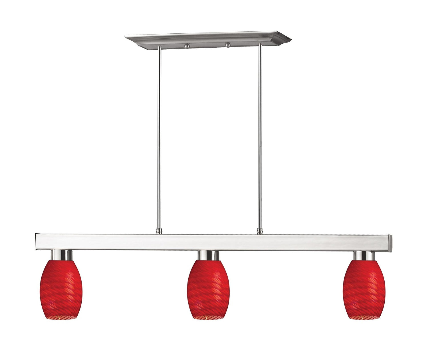 Z-LITE, PLAYERS 3 LIGHT BILLIARD, LINEAR LIGHT