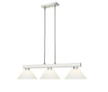 Z-LITE, COBALT 3 LIGHT BILLIARD, LINEAR LIGHT