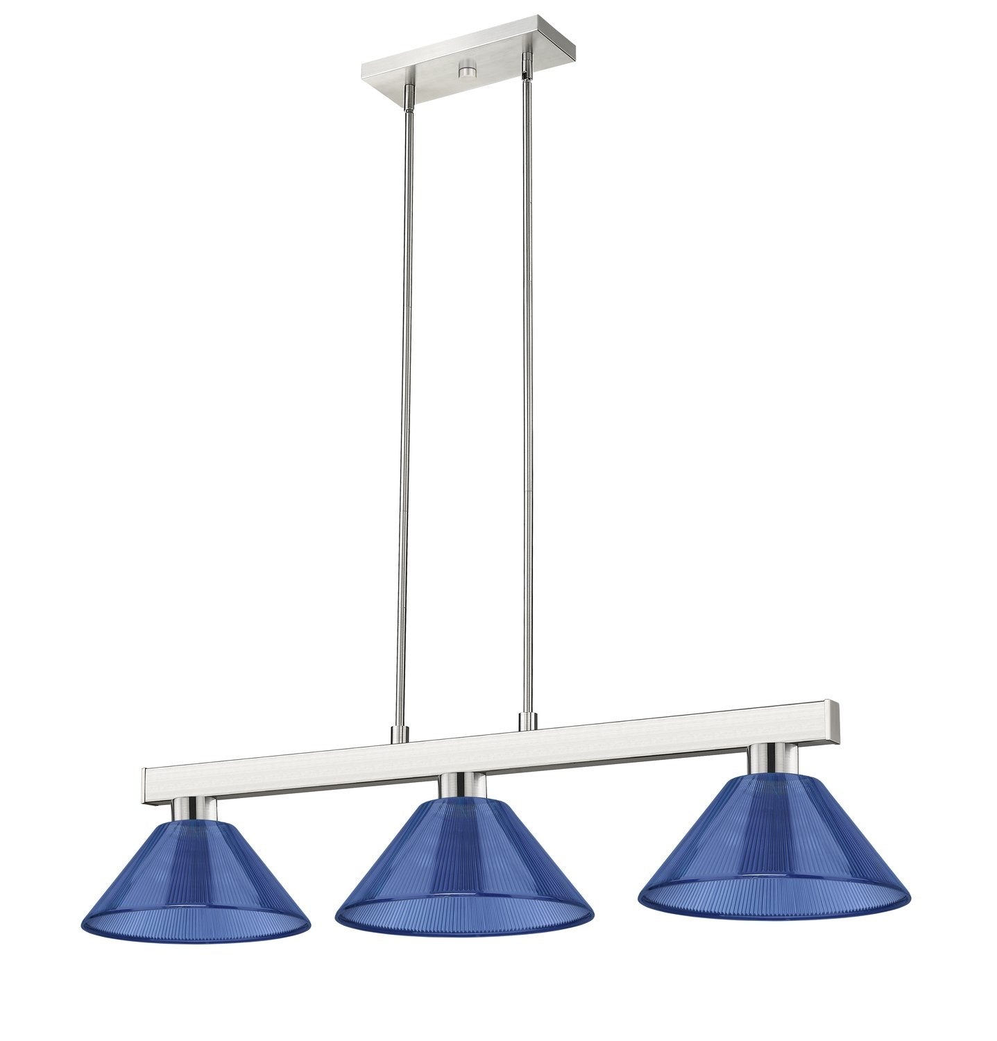 Z-LITE, COBALT 3 LIGHT BILLIARD, LINEAR LIGHT