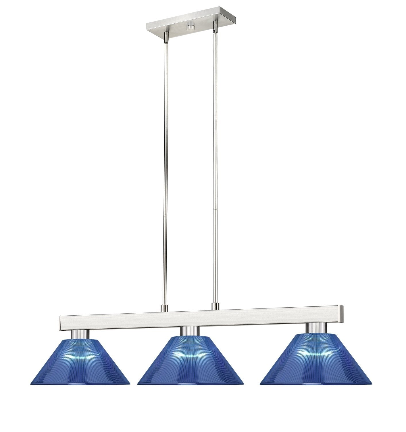 Z-LITE, COBALT 3 LIGHT BILLIARD, LINEAR LIGHT