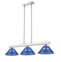 Z-LITE, COBALT 3 LIGHT BILLIARD, LINEAR LIGHT