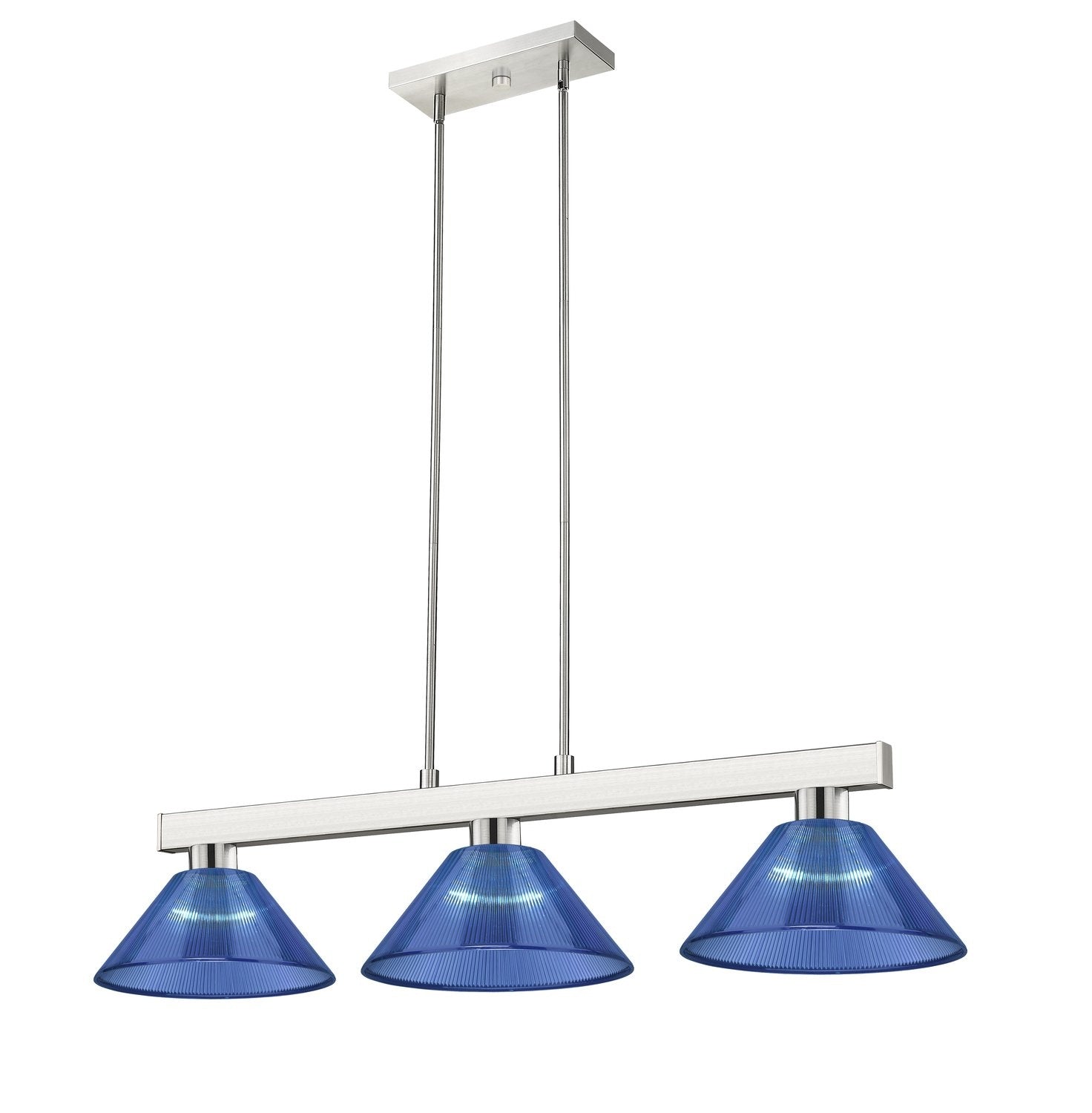 Z-LITE, COBALT 3 LIGHT BILLIARD, LINEAR LIGHT