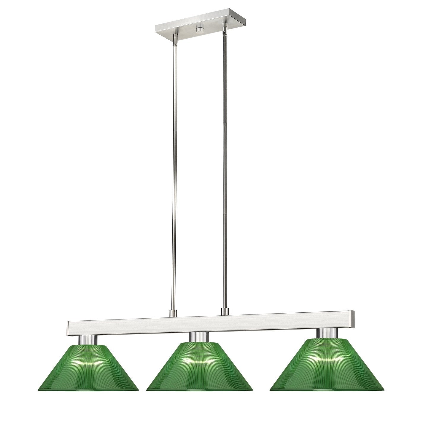 Z-LITE, COBALT 3 LIGHT BILLIARD, LINEAR LIGHT
