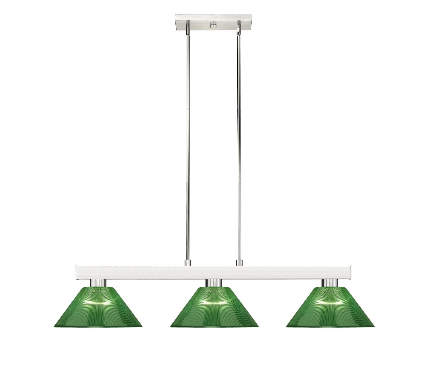 Z-LITE, COBALT 3 LIGHT BILLIARD, LINEAR LIGHT