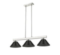Z-LITE, PLAYERS 3 LIGHT BILLIARD, LINEAR LIGHT