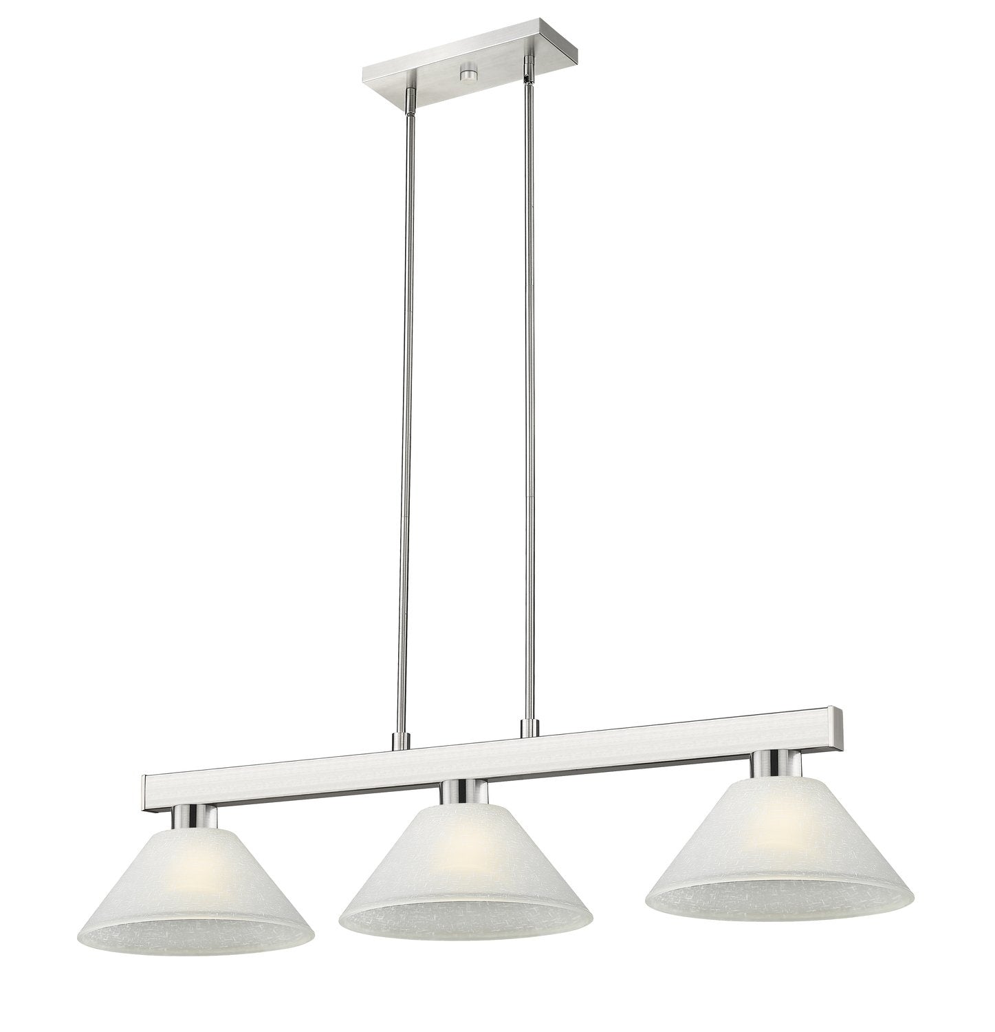 Z-LITE, COBALT 3 LIGHT BILLIARD, LINEAR LIGHT