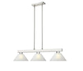 Z-LITE, COBALT 3 LIGHT BILLIARD, LINEAR LIGHT