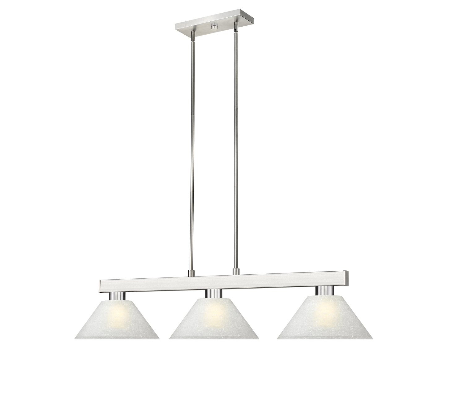 Z-LITE, COBALT 3 LIGHT BILLIARD, LINEAR LIGHT
