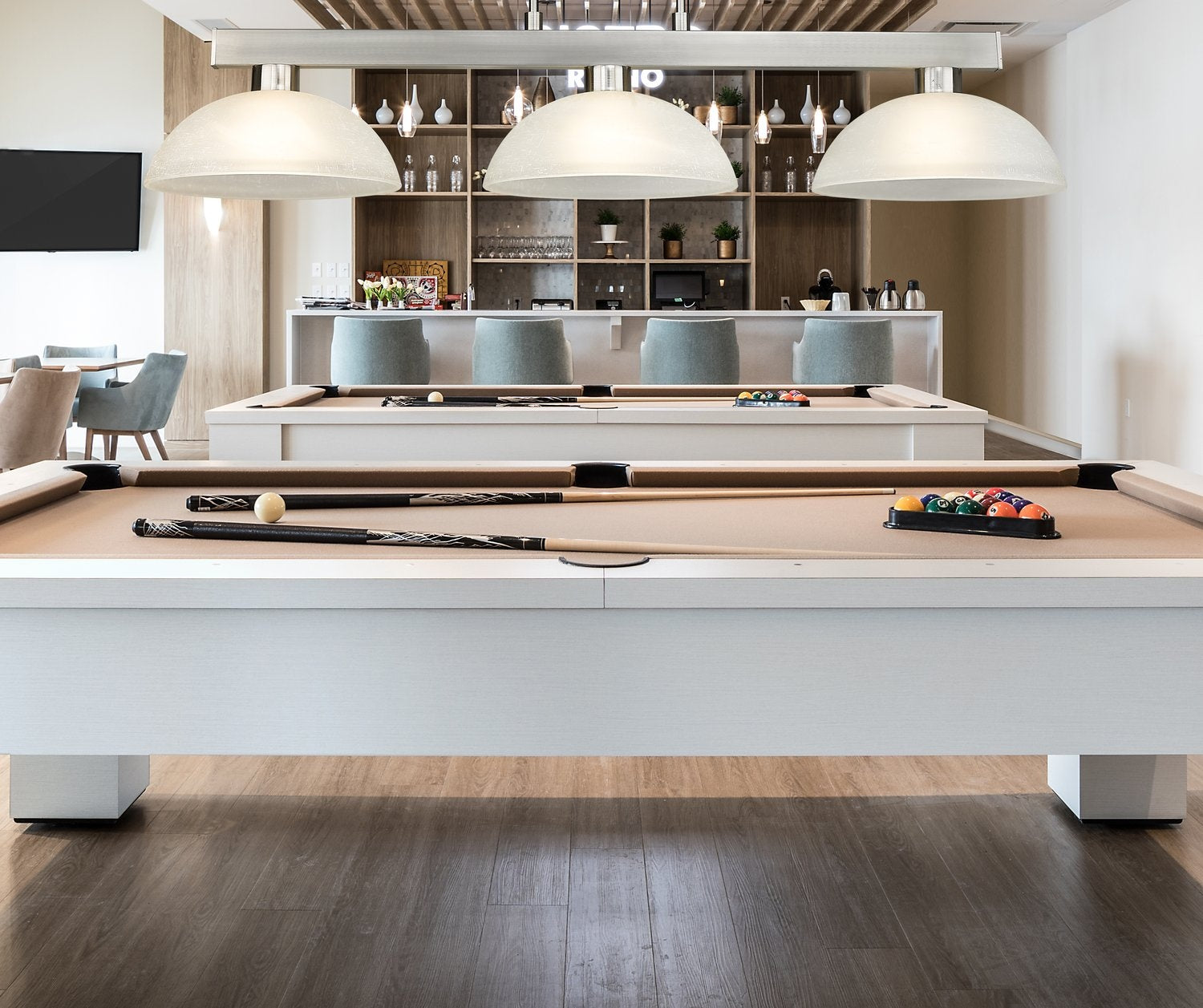 Z-LITE, COBALT 3 LIGHT BILLIARD, LINEAR LIGHT