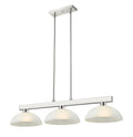 Z-LITE, COBALT 3 LIGHT BILLIARD, LINEAR LIGHT