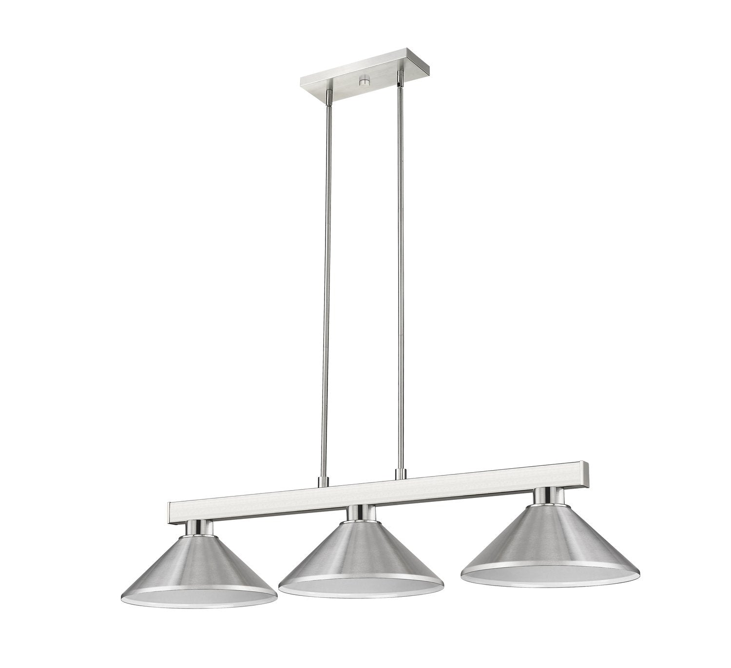 Z-LITE, PLAYERS 3 LIGHT BILLIARD, LINEAR LIGHT