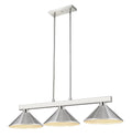 Z-LITE, PLAYERS 3 LIGHT BILLIARD, LINEAR LIGHT
