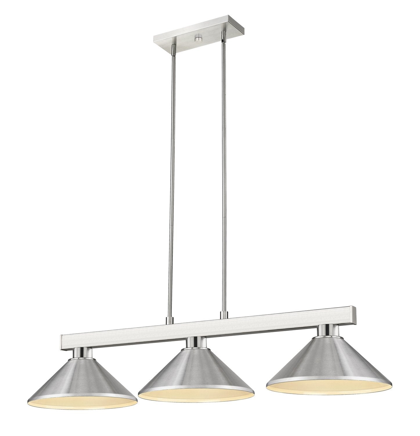 Z-LITE, PLAYERS 3 LIGHT BILLIARD, LINEAR LIGHT