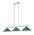 Z-LITE, COBALT 3 LIGHT BILLIARD, LINEAR LIGHT