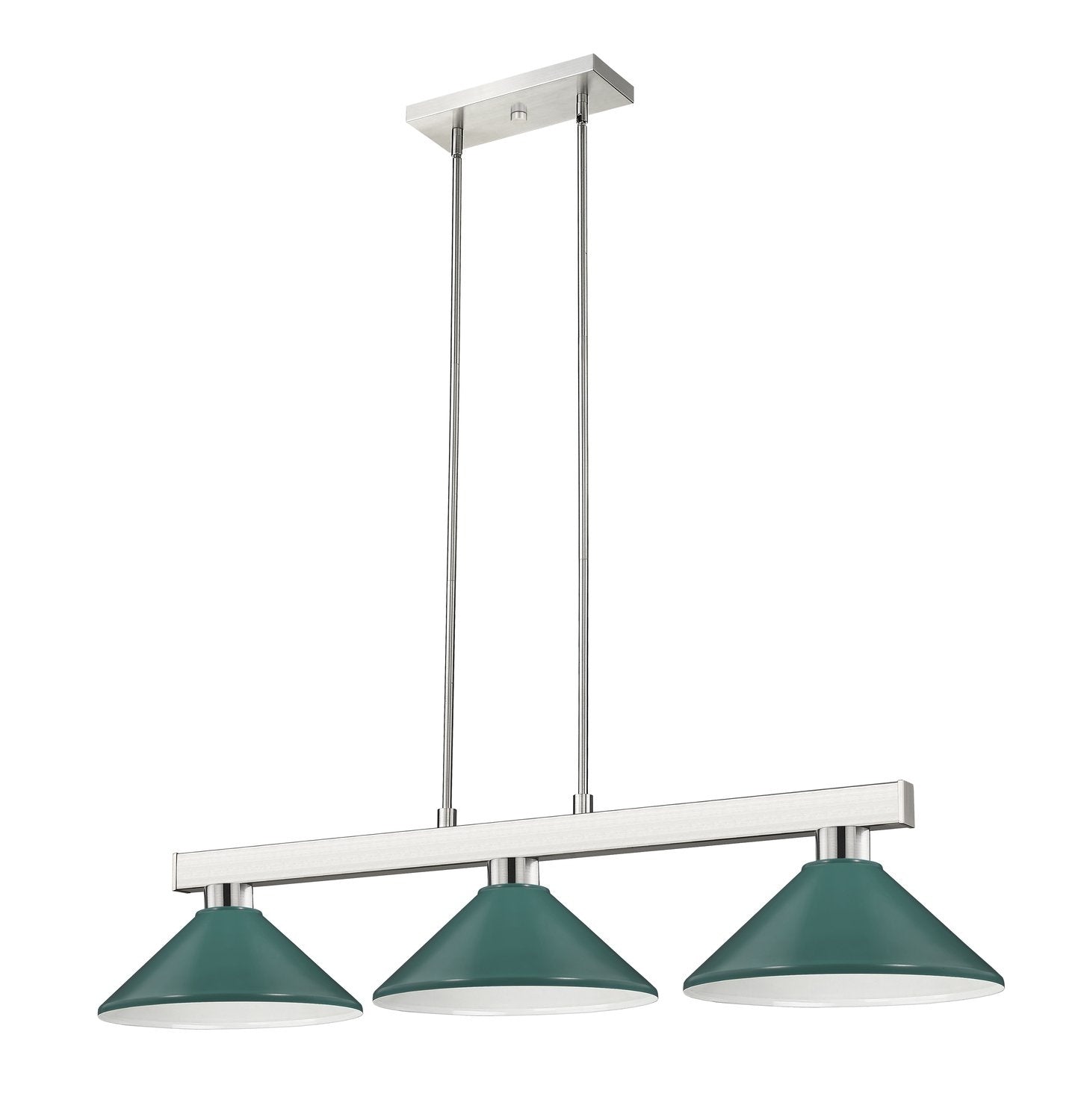 Z-LITE, COBALT 3 LIGHT BILLIARD, LINEAR LIGHT