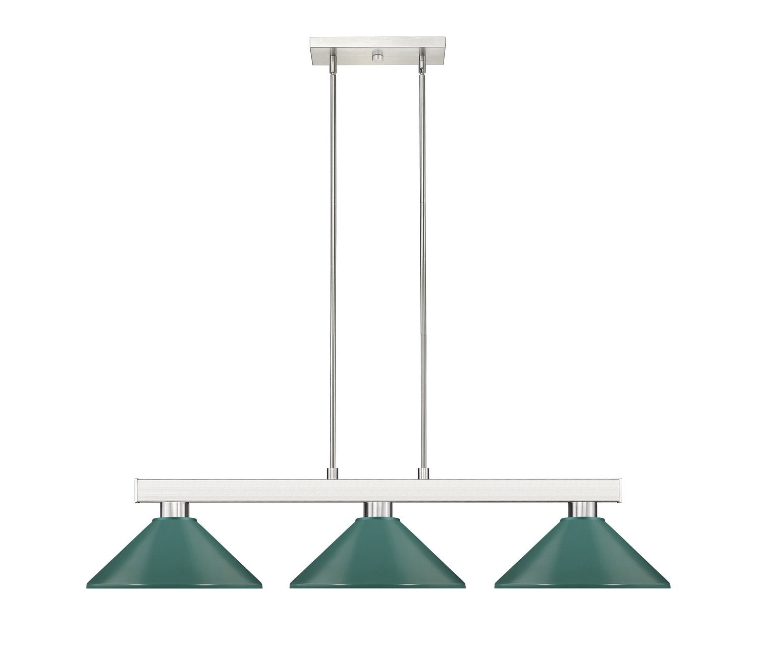 Z-LITE, COBALT 3 LIGHT BILLIARD, LINEAR LIGHT