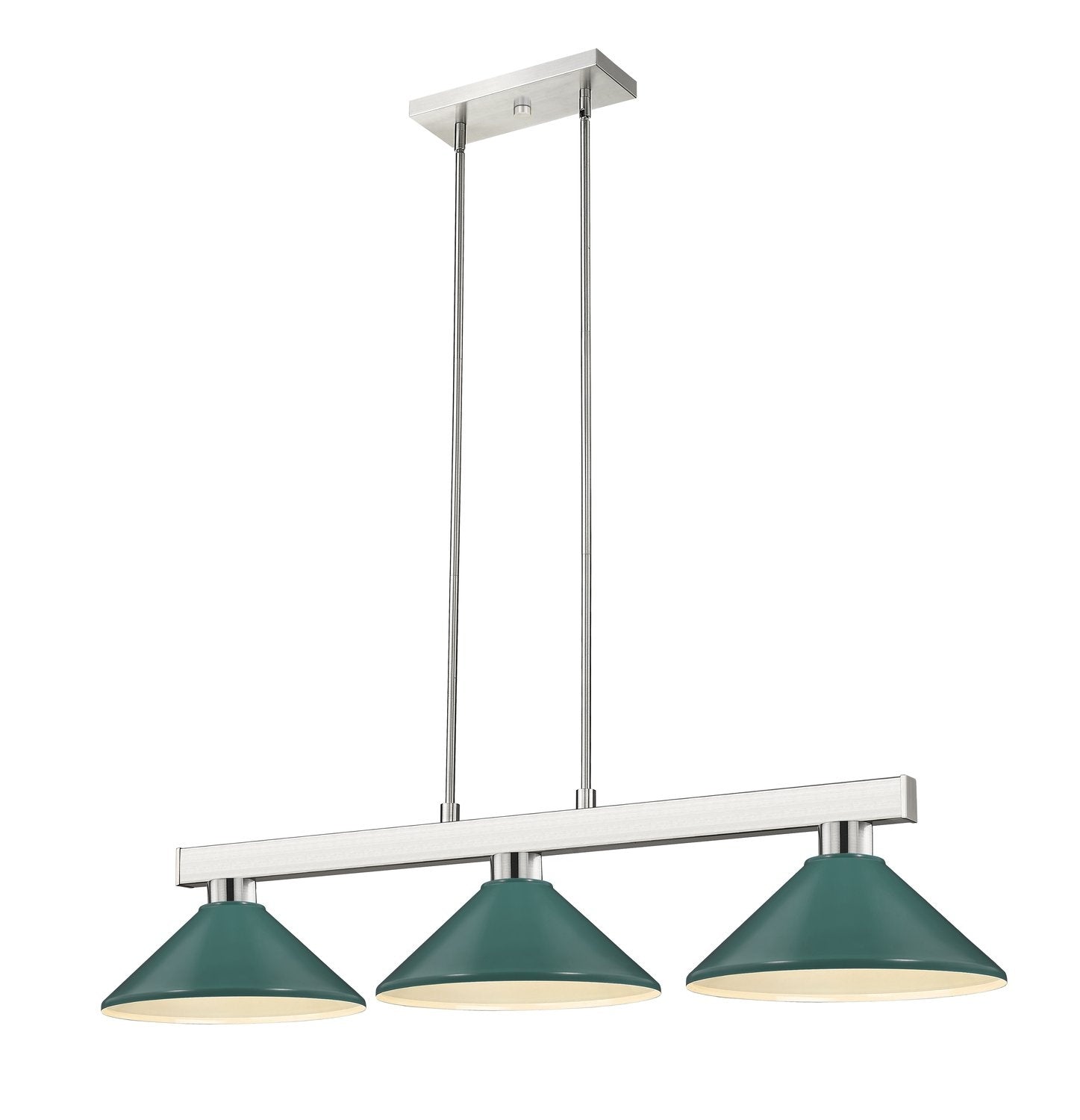 Z-LITE, COBALT 3 LIGHT BILLIARD, LINEAR LIGHT