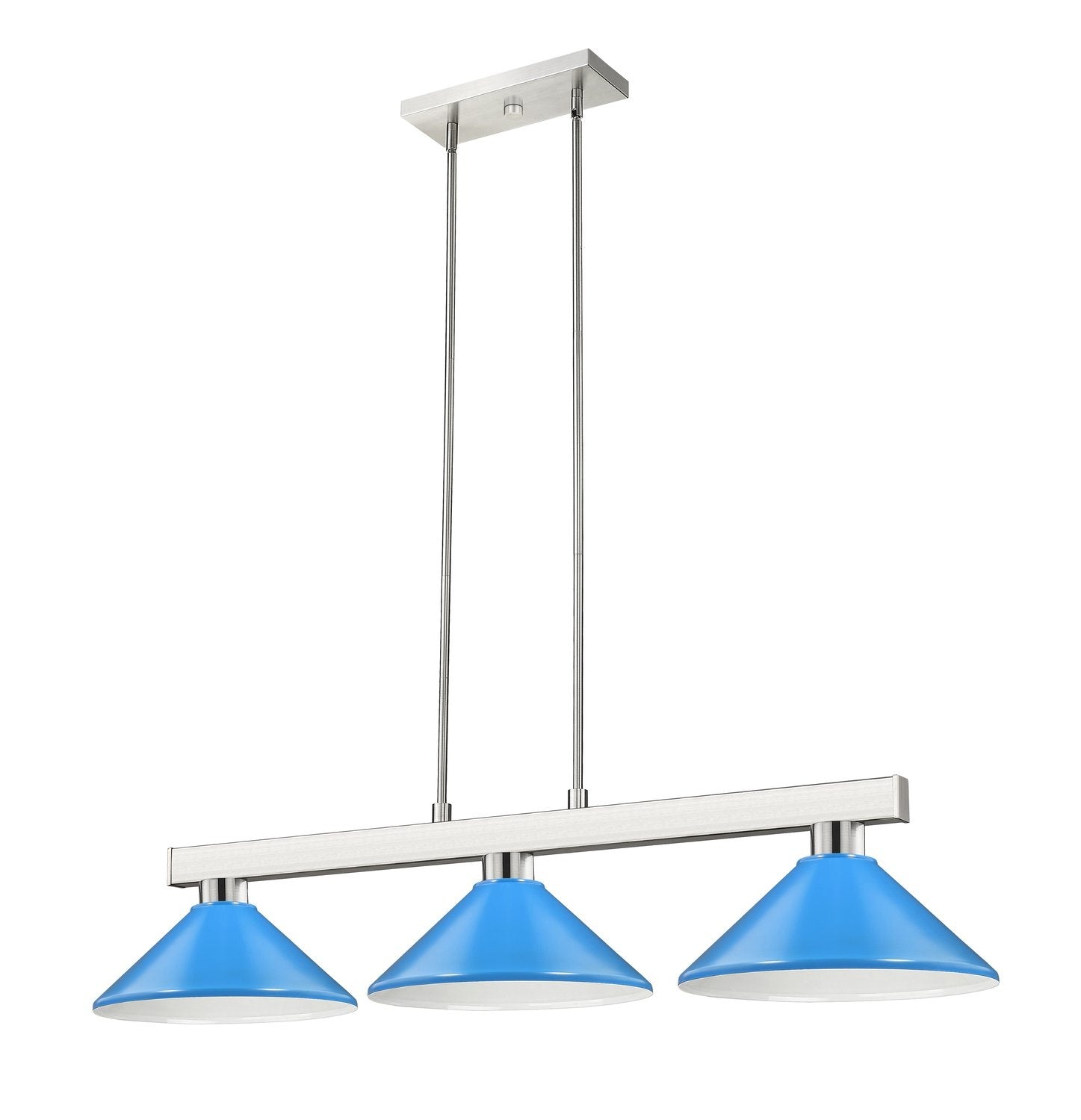 Z-LITE, COBALT 3 LIGHT BILLIARD, LINEAR LIGHT