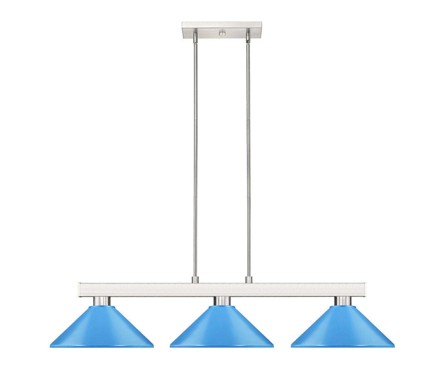 Z-LITE, COBALT 3 LIGHT BILLIARD, LINEAR LIGHT