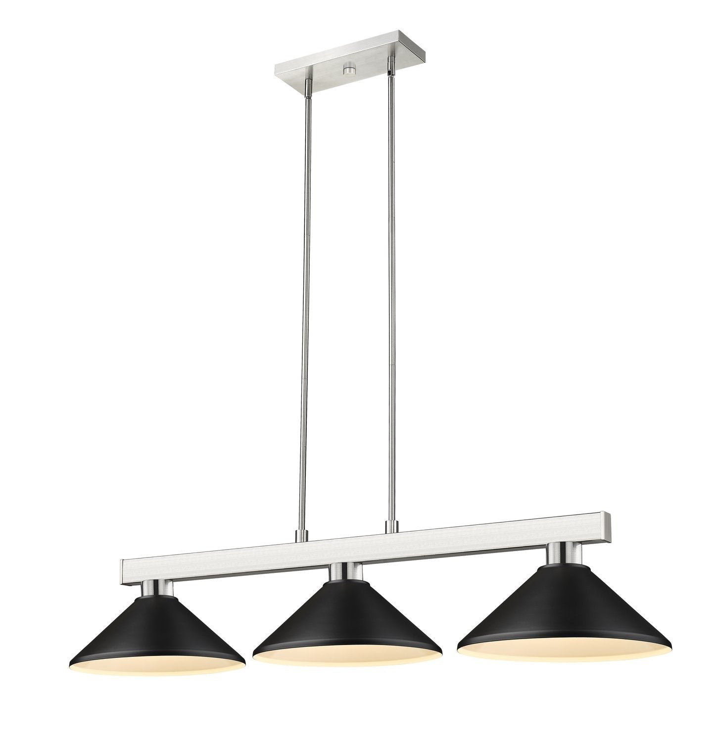 Z-LITE, COBALT 3 LIGHT BILLIARD, LINEAR LIGHT