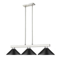 Z-LITE, COBALT 3 LIGHT BILLIARD, LINEAR LIGHT