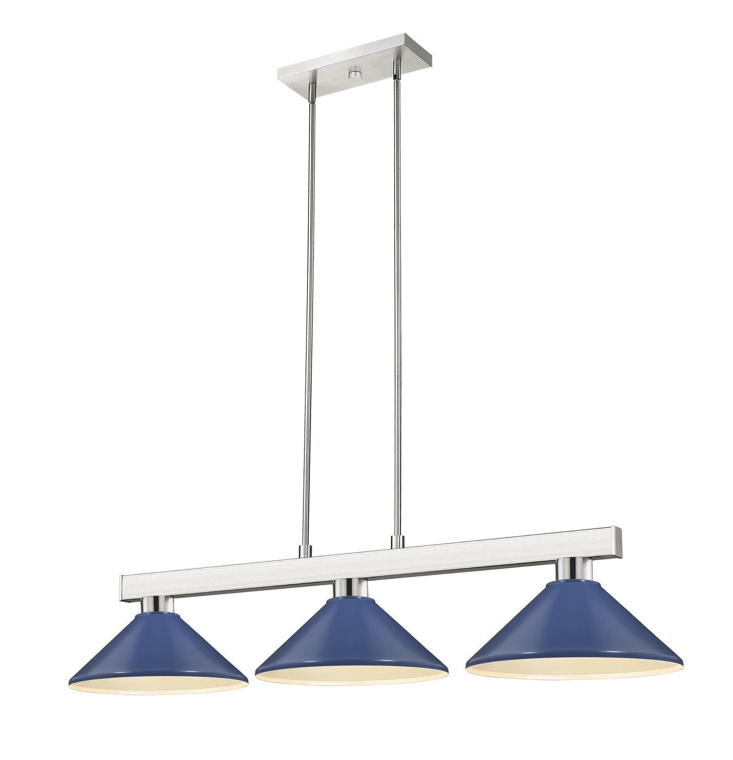 Z-LITE, COBALT 3 LIGHT BILLIARD, LINEAR LIGHT