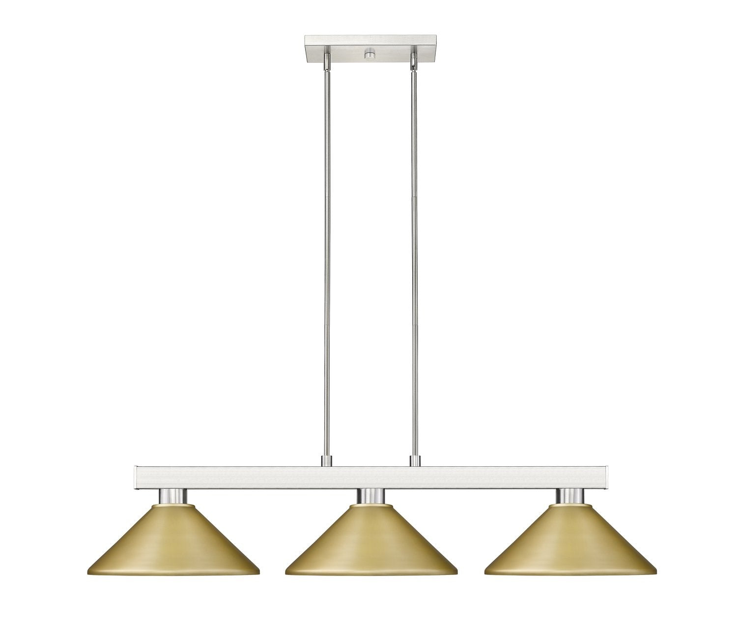 Z-LITE, COBALT 3 LIGHT BILLIARD, LINEAR LIGHT