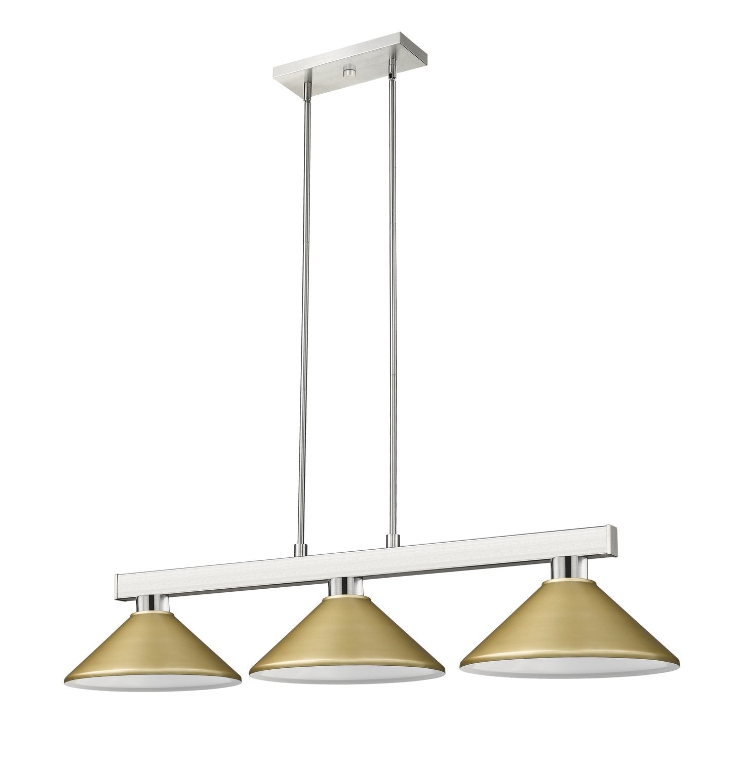 Z-LITE, COBALT 3 LIGHT BILLIARD, LINEAR LIGHT