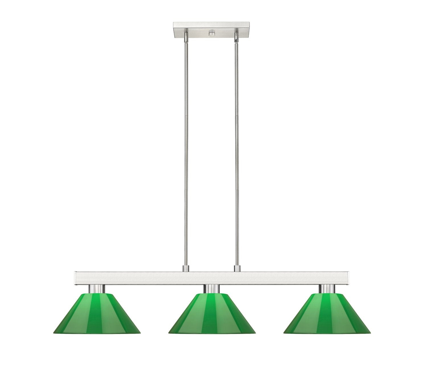 Z-LITE, COBALT 3 LIGHT BILLIARD, LINEAR LIGHT
