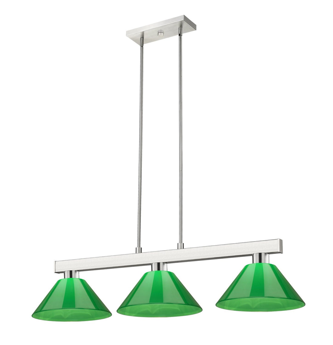 Z-LITE, COBALT 3 LIGHT BILLIARD, LINEAR LIGHT
