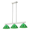 Z-LITE, COBALT 3 LIGHT BILLIARD, LINEAR LIGHT