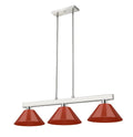 Z-LITE, COBALT 3 LIGHT BILLIARD, LINEAR LIGHT