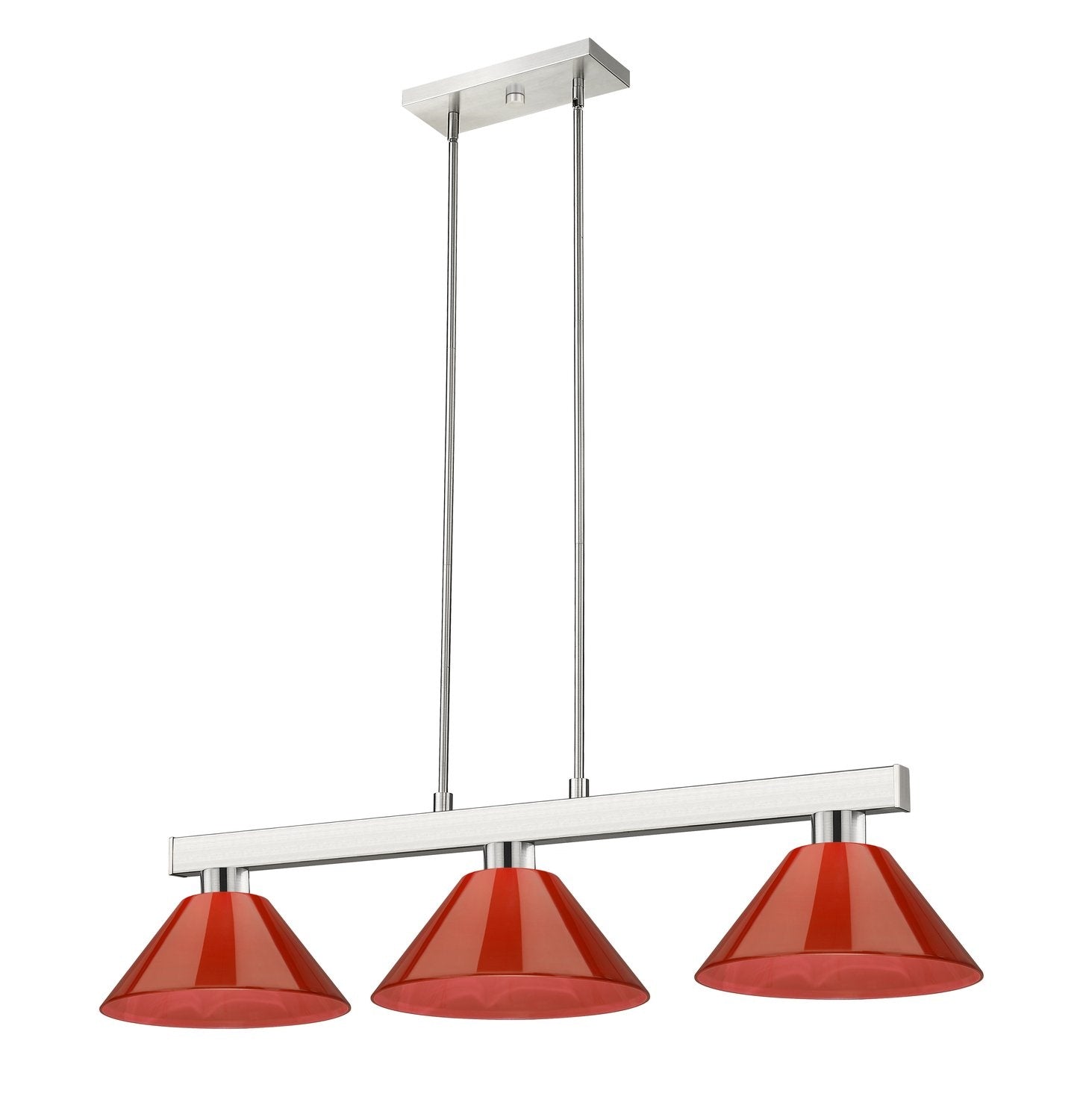 Z-LITE, COBALT 3 LIGHT BILLIARD, LINEAR LIGHT