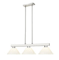 Z-LITE, COBALT 3 LIGHT BILLIARD, LINEAR LIGHT