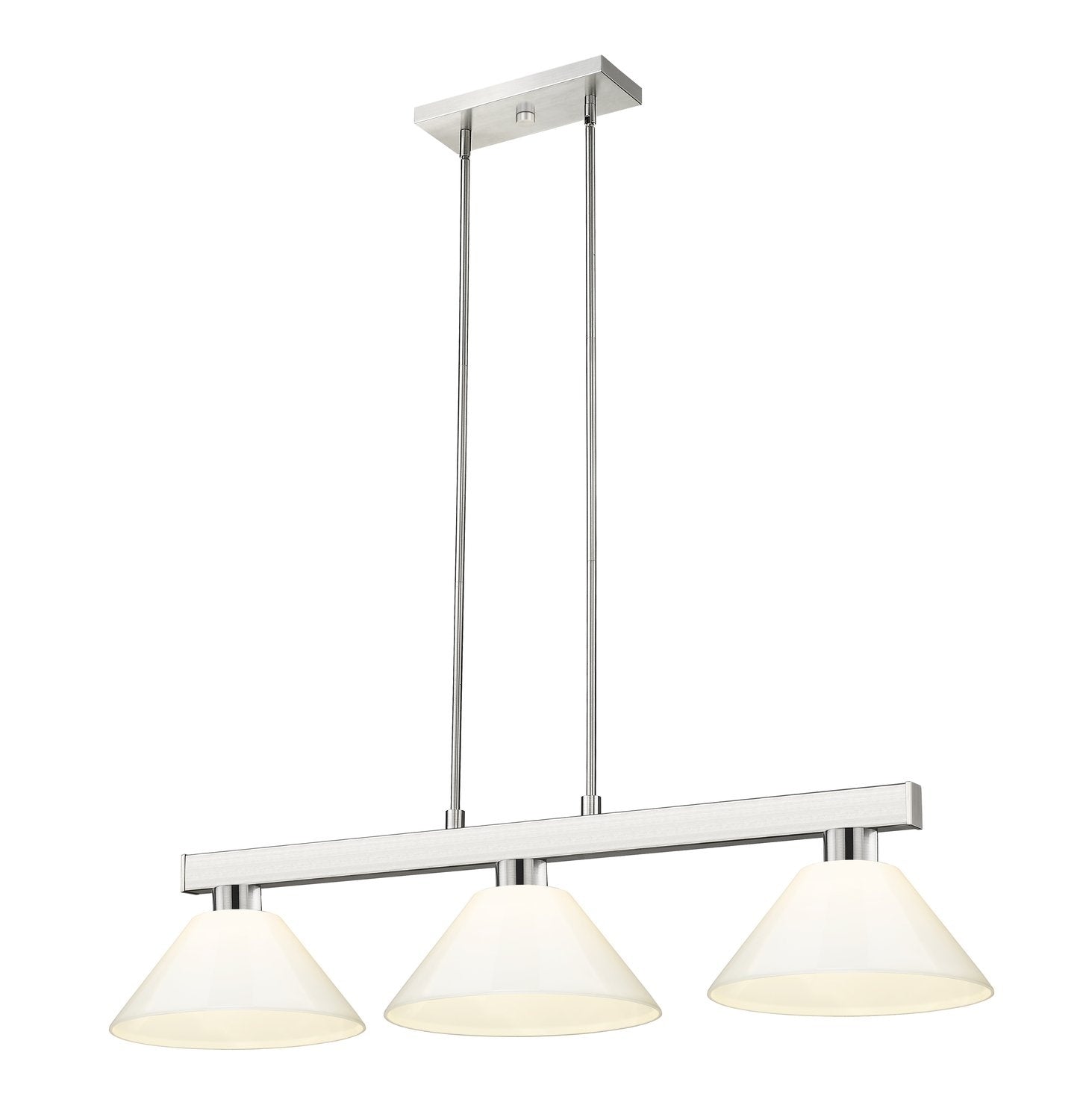 Z-LITE, COBALT 3 LIGHT BILLIARD, LINEAR LIGHT