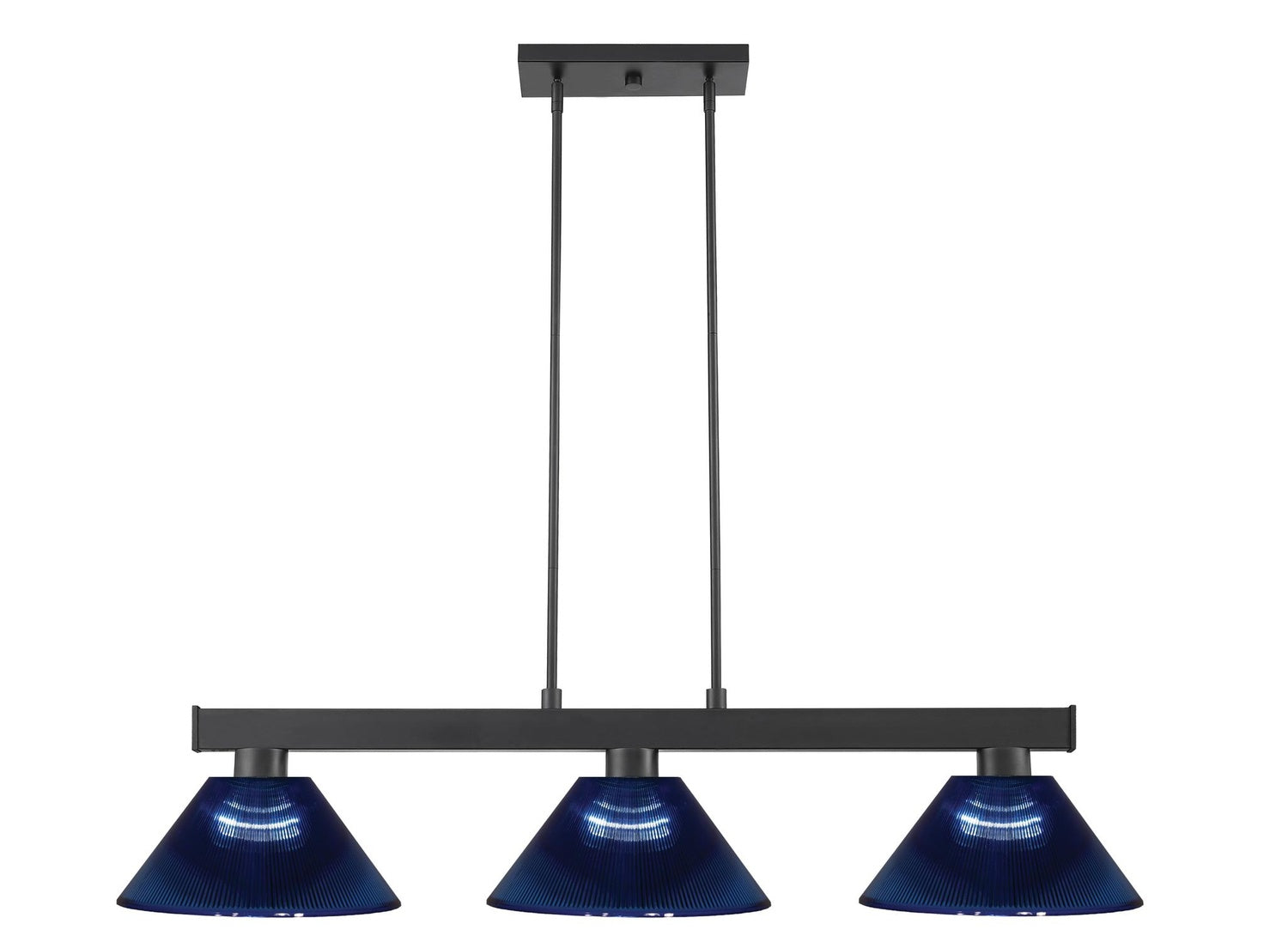 Z-LITE, COBALT 3 LIGHT BILLIARD, LINEAR LIGHT