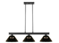 Z-LITE, COBALT 3 LIGHT BILLIARD, LINEAR LIGHT