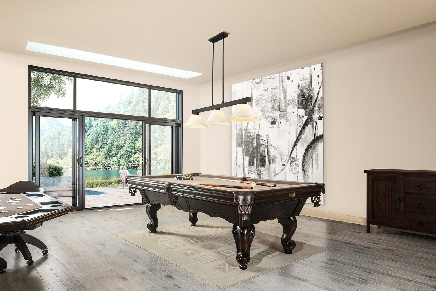Z-LITE, COBALT BILLIARD, PENDANT LIGHT